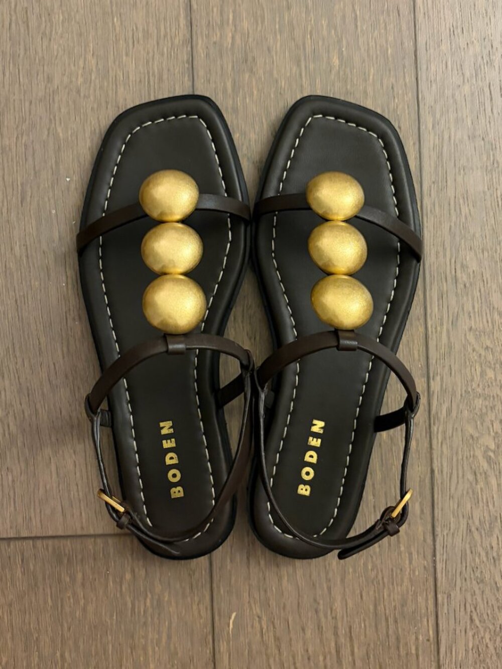 NWT Boden Disc Flat Sandals